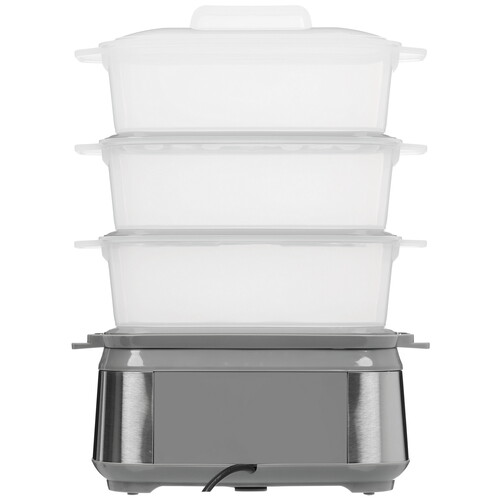 Купить Пароварка Kitfort КТ-6280 серый  9222111. Характеристики, отзывы и цены в Донецке