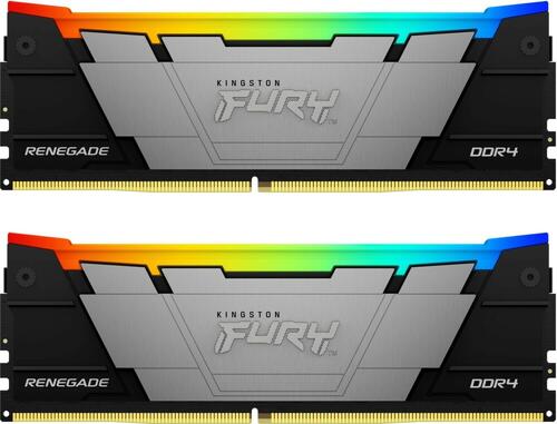 Купить Оперативная память Kingston FURY Renegade RGB [KF432C16RB2AK2/64] 64 ГБ  5455305. Характеристики, отзывы и цены в Донецке