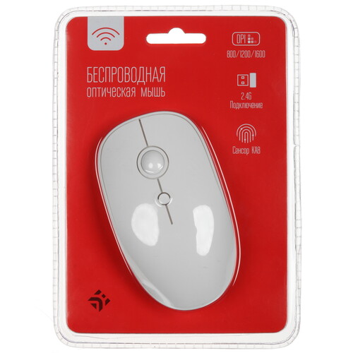 Купить Мышь беспроводная DEXP WM-V101  белый  5443480. Характеристики, отзывы и цены в Донецке
