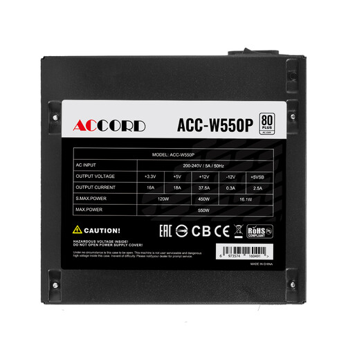Купить Блок питания Accord ACC-W550P  5614627. Характеристики, отзывы и цены в Донецке