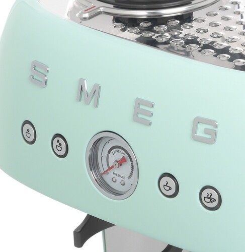 Купить Кофеварка рожковая Smeg EGF03PGEU зеленый  5488485. Характеристики, отзывы и цены в Донецке