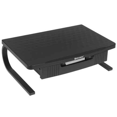 Купить Подставка для ноутбука/монитора BRAUBERG 512667 черный  9163424. Характеристики, отзывы и цены в Донецке