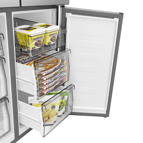 Купить Холодильник многодверный   Hisense RQ5P470SAI1 серебристый  9300180. Характеристики, отзывы и цены в Донецке