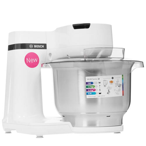 Купить Кухонная машина Bosch MUM Serie | 2 MUMS2EW40 белый  8197064. Характеристики, отзывы и цены в Донецке