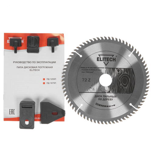 Купить Пила дисковая Elitech ПД 1675П  8195503. Характеристики, отзывы и цены в Донецке