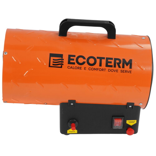 Купить Тепловая пушка газовая ECOTERM GHD-101  9177326. Характеристики, отзывы и цены в Донецке