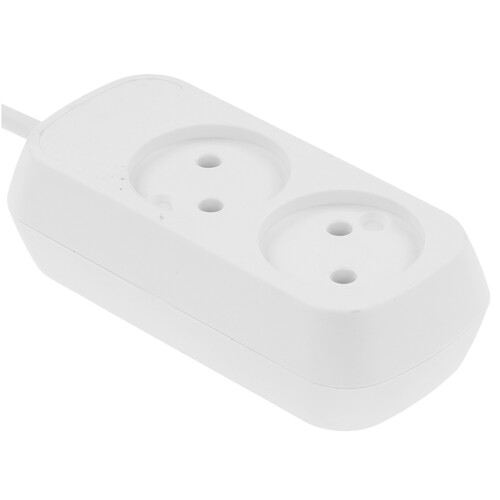 Купить Удлинитель Cadena CDMU2-2x1-1 белый  9188067. Характеристики, отзывы и цены в Донецке