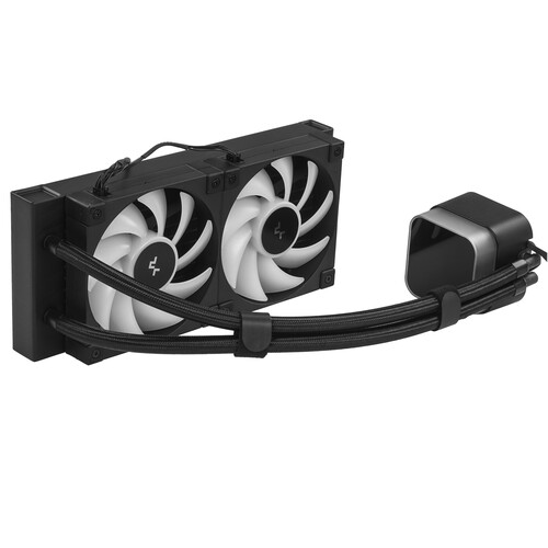 Купить Система охлаждения DEEPCOOL LQ240 черная  5499035. Характеристики, отзывы и цены в Донецке