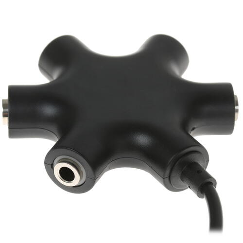 Купить Разветвитель   Aceline 3.5 mm jack - 3.5 mm jack x5 черный  1380509. Характеристики, отзывы и цены в Донецке