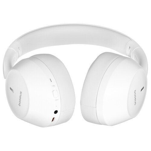 Купить Беспроводные/проводные наушники Baseus Bass 30 Max белый 2024  9215235. Характеристики, отзывы и цены в Донецке