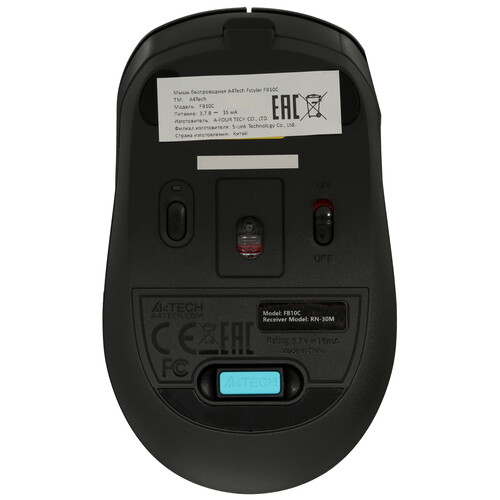 Купить Мышь беспроводная A4Tech Fstyler FB10C  черный  5622005. Характеристики, отзывы и цены в Донецке