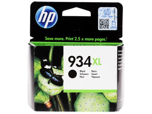 Купить Картридж HP 934XL (C2P23AE) черный  1007862. Характеристики, отзывы и цены в Донецке