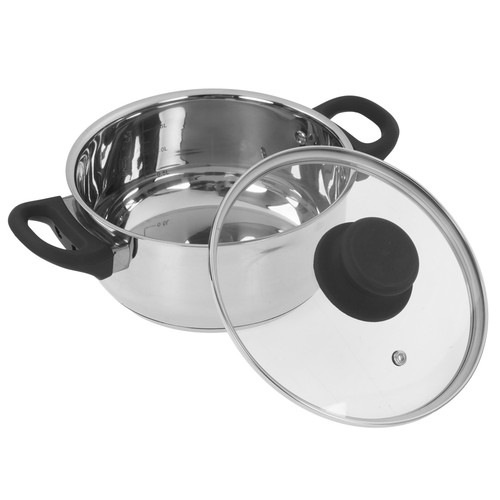 Купить Кастрюля Appetite Polly HU14203 2 л 18 см серый  9294706. Характеристики, отзывы и цены в Донецке