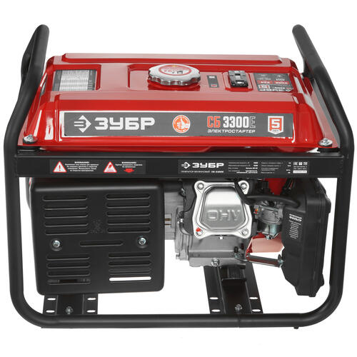 Купить Электрогенератор   бензиновый Зубр СБ-3300Е  5307691. Характеристики, отзывы и цены в Донецке
