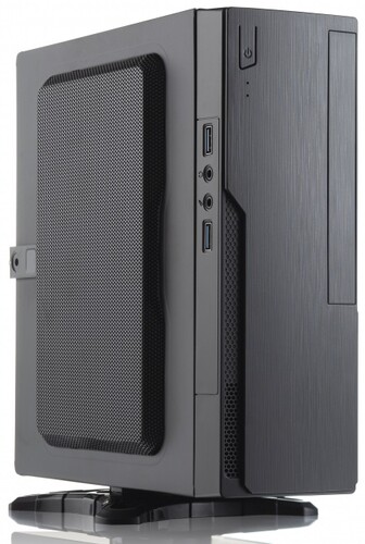 Купить Корпус Foxline FL-BQ5 [FL-BQ5-FLX220-U32] черный  5015956. Характеристики, отзывы и цены в Донецке