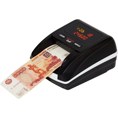 Купить Детектор банкнот DoCash Golf черный  9414607. Характеристики, отзывы и цены в Донецке