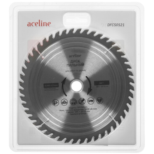 Купить Диск пильный Aceline DFCS0521  5465371. Характеристики, отзывы и цены в Донецке