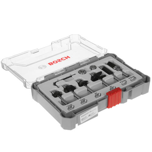Купить Набор фрез Bosch 2607017468 6 шт  5331528. Характеристики, отзывы и цены в Донецке