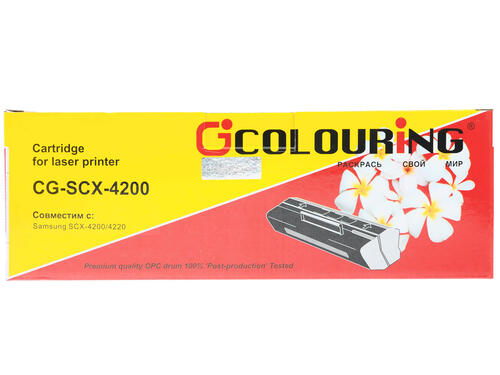 Купить Картридж лазерный Colouring SCX-D4200A черный, с чипом  0129828. Характеристики, отзывы и цены в Донецке