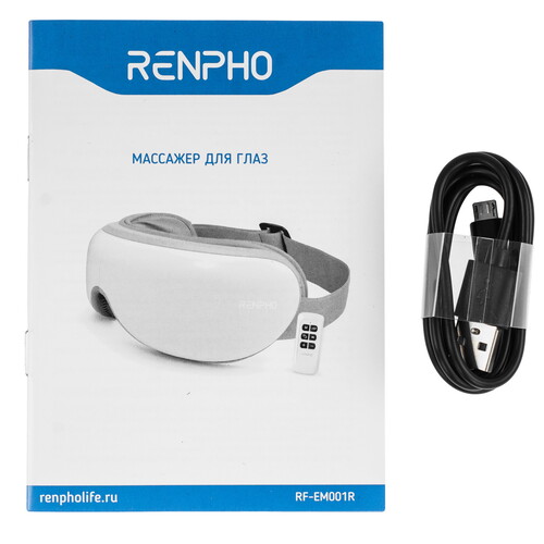 Купить Массажер Renpho Eyeris 1 RF-EM001R черный  9163273. Характеристики, отзывы и цены в Донецке