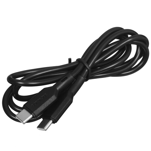 Купить Кабель круглый Borofone USB Type-C - USB Type-C черный 1 м  5474989. Характеристики, отзывы и цены в Донецке