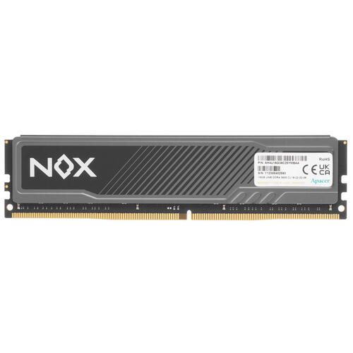 Купить Оперативная память Apacer NOX [AH4U16G36C25YMBAA-1] 16 ГБ  5095707. Характеристики, отзывы и цены в Донецке