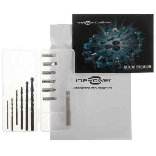Купить Дрель-шуруповерт FinePower CDHBL55K OneBase20  4747495. Характеристики, отзывы и цены в Донецке