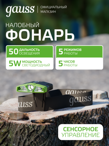 Купить Фонарь Gauss GFL406  9174972. Характеристики, отзывы и цены в Донецке