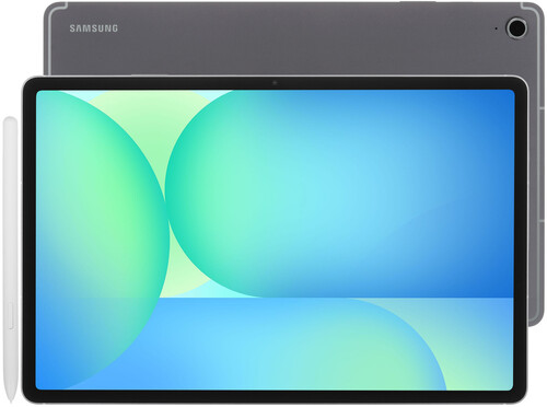 Купить 13.1" Планшет Samsung Galaxy Tab S10 FE+ Wi-Fi 128 ГБ серый + стилус  5623045. Характеристики, отзывы и цены в Донецке