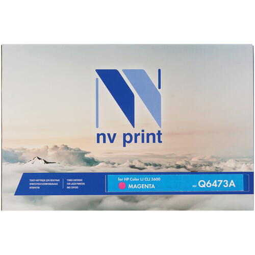 Купить Картридж лазерный NV Print Q6473A пурпурный, с чипом  0186852. Характеристики, отзывы и цены в Донецке