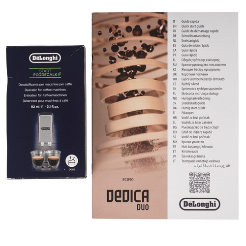 Купить Кофеварка рожковая Delonghi Dedica Duo EC890.GR зеленый  5643010. Характеристики, отзывы и цены в Донецке