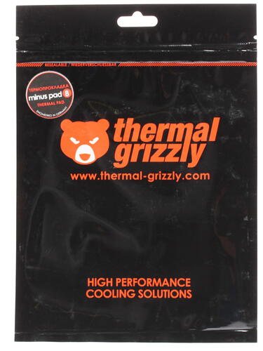 Купить Термопрокладка Thermal Grizzly Minus Pad 8 [TG-MP8-30-30-10-1R]  1065796. Характеристики, отзывы и цены в Донецке