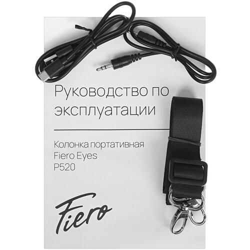 Купить Портативная колонка Fiero Eyes P520, черный  5401360. Характеристики, отзывы и цены в Донецке