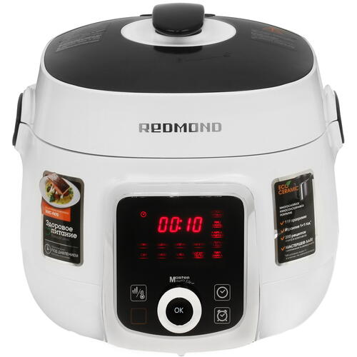 Купить Мультиварка-скороварка Redmond RMC-P470 белый  8128197. Характеристики, отзывы и цены в Донецке