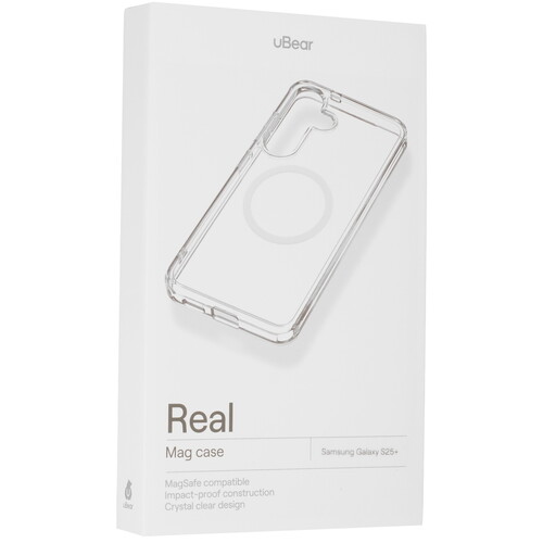 Купить Накладка  uBear Real Mag Case для Samsung Galaxy S25+ прозрачный  5617313. Характеристики, отзывы и цены в Донецке