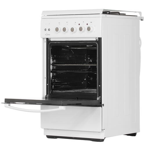 Купить Комбинированная плита Flama L RK 23-126 белый  5305309. Характеристики, отзывы и цены в Донецке