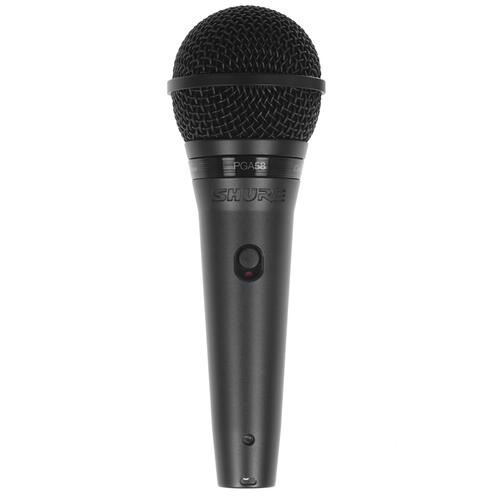 Купить Микрофон Shure PGA58-XLR-E черный  1073549. Характеристики, отзывы и цены в Донецке