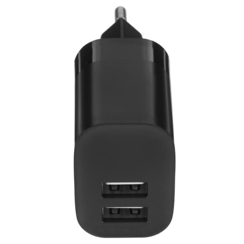Купить Сетевое зарядное устройство AXXA 2402 черный  5073608. Характеристики, отзывы и цены в Донецке