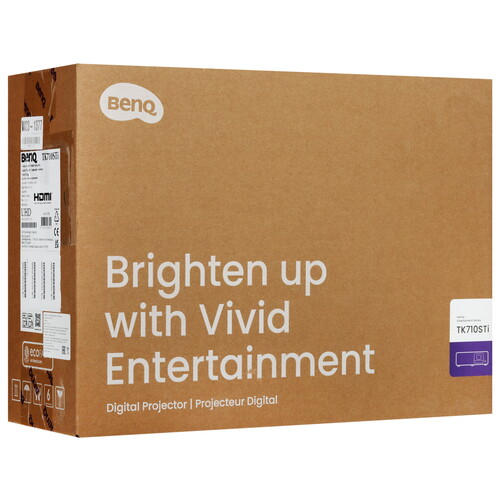 Купить Проектор BenQ TK710STi белый  5623117. Характеристики, отзывы и цены в Донецке