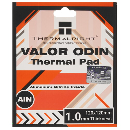 Купить Термопрокладка Thermalright Valor Odin [VALOR-ODIN-120X120-1.0]  5034439. Характеристики, отзывы и цены в Донецке