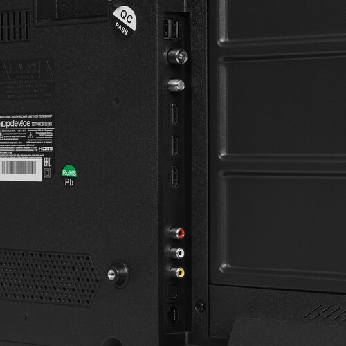 Купить 43" (109 см) Телевизор Topdevice TDTV43CS03U черный  9238769. Характеристики, отзывы и цены в Донецке