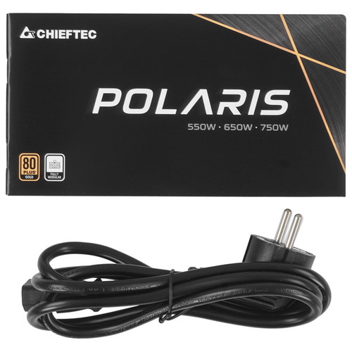 Купить Блок питания Chieftec POLARIS 750W [PPS-750FC] черный  1672382. Характеристики, отзывы и цены в Донецке