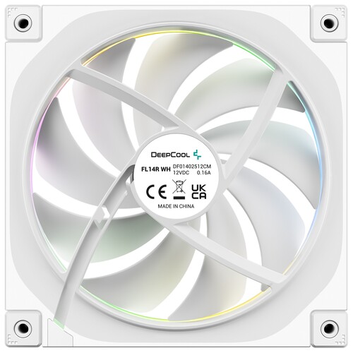 Купить Реверсный вентилятор DEEPCOOL FL14R [R-FL14R-WHAPN1-G] белый  5635690. Характеристики, отзывы и цены в Донецке