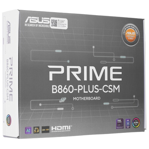 Купить Материнская плата ASUS PRIME B860-PLUS-CSM  5625216. Характеристики, отзывы и цены в Донецке