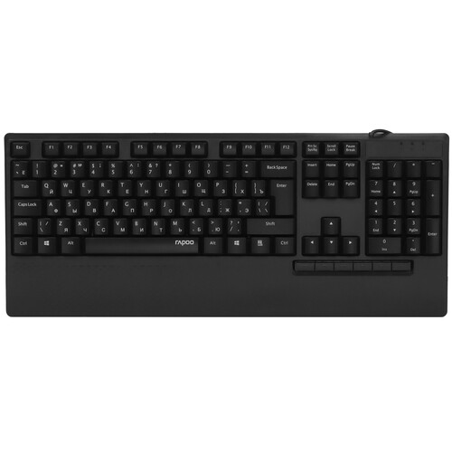 Купить Клавиатура+мышь  проводная  Rapoo NX2000 черный  5309994. Характеристики, отзывы и цены в Донецке