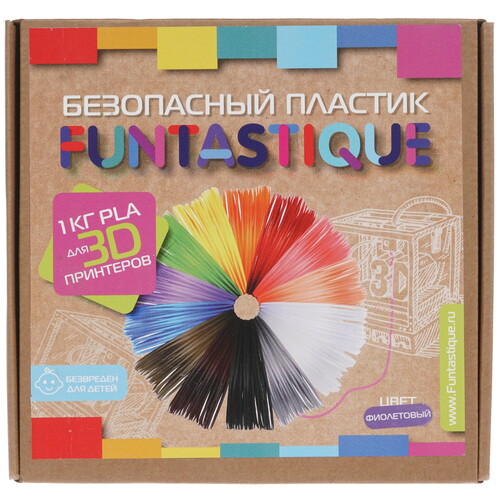 Купить Пластик Funtastique PLA-1KG-VT  1630370. Характеристики, отзывы и цены в Донецке