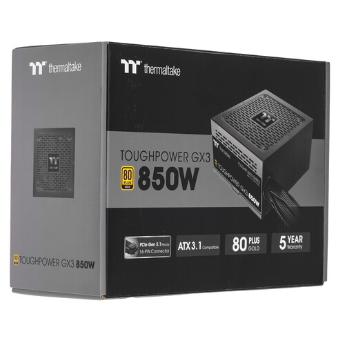 Купить Блок питания Thermaltake Toughpower GX3 850W  5447985. Характеристики, отзывы и цены в Донецке