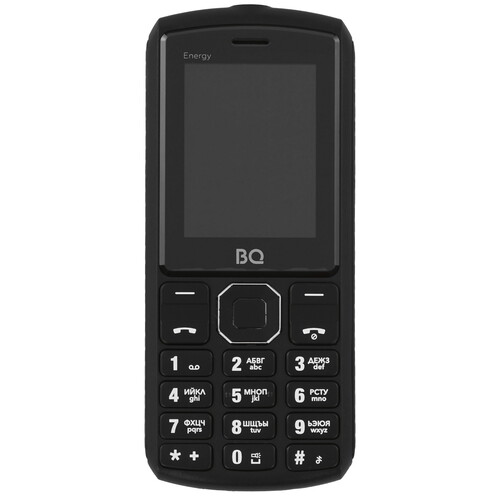 Купить Сотовый телефон BQ 2452 Energy черный  9111950. Характеристики, отзывы и цены в Донецке