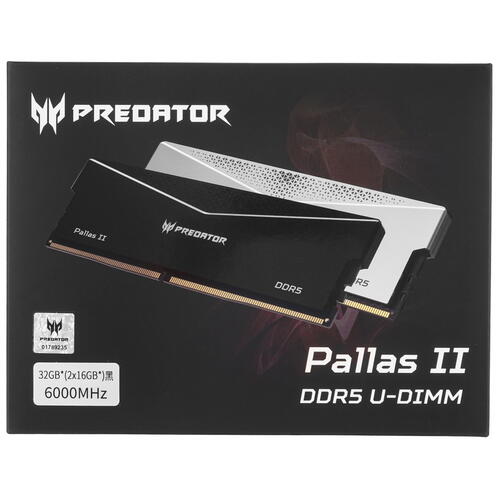 Купить Оперативная память Acer Predator Pallas II [BL.9BWWR.432] 32 ГБ  5447178. Характеристики, отзывы и цены в Донецке