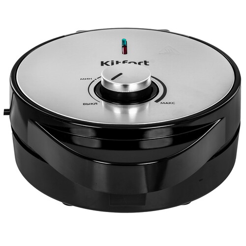 Купить Вафельница Kitfort КТ-5615 серый  9283627. Характеристики, отзывы и цены в Донецке